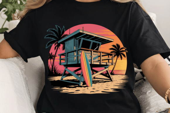Download Surfboard Lifeguard Tower Beach PNG - Premium Bundle